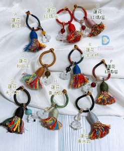 平安吊飾|白水晶蓮花|黃玉|紅瑪瑙 |和田玉|黑瑪瑙|天河石|黃水晶 - Image 7