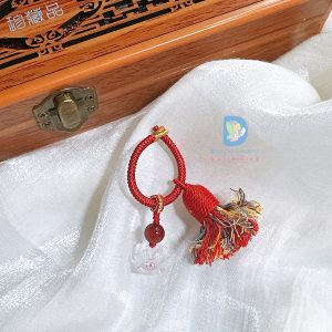 平安吊飾|白水晶蓮花|黃玉|紅瑪瑙 |和田玉|黑瑪瑙|天河石|黃水晶 - Image 23